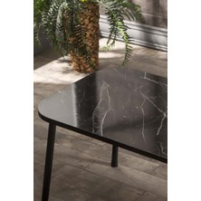 Zigon Sehpa 3'lü Altın Metal Ayak Efes Altın
