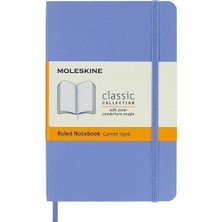 Moleskine Notebook Pk Rul Soft Hydrangea Blue
