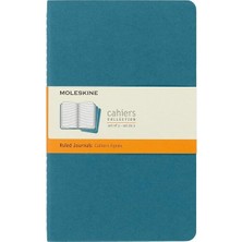 Moleskine Cahıer Jnls Lg Rul Brısk Blue