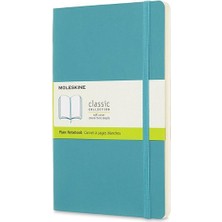 Moleskine Notebook Lg Pla Soft Reef Blue