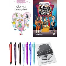 25 Muhteşem Başarı Hikayesi ve Çilekli Dondurma 2'li Set + Hediyeli