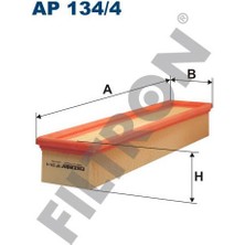 Filtron 16546-00QAK Hava Filtresi Renault Clıo2 Duster1 Kangoo Sandero 01- AP134/4