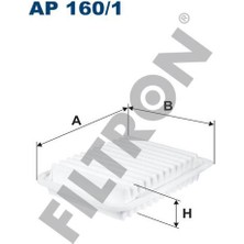 Filtron 17801-0M020 Hava Filtresi Toyota Aurıs1-2 Avensıs Corolla Rav4 Yarıs1-2 06- AP160/1
