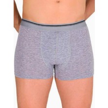 Mibi Wear Erkek Boxer Gri 5'li Paket