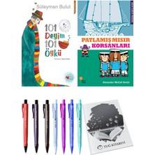 Patlamış Mısır Korsanları ve 101 Deyim 101 Öykü Süleyman Bulut 2'li Set + Hediyeli