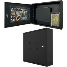 E-Sentry Metal Kilitli Pano Kayıt Cihazı - Dolabı Kabinet Dvr/Nvr Monitör ve Kayıt Cihazı Koruma