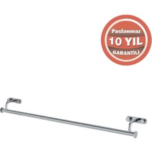 Çelik Banyo Paslanmaz Pirinç Vera Uzun Havluluk 50CM
