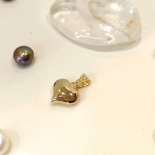 Altın Ofisi Kalpli Kolye Ucu 14 Ayar Altın  Hd Videolu