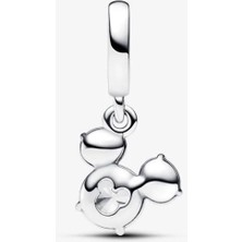 Hector Co Jewellery Disney Mickey Mouse Işıltılı Baş Silüeti Sallantılı Charm