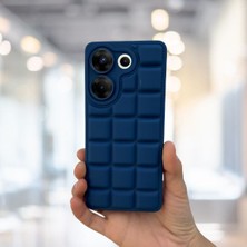 Haktan Kılıf Tecno Camon 20 Pro 4g Uyumlu Silikon Madlen Case