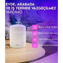 YENİ ŞARJLI TYPE-C  Hava Nemlendirici Şarjlı Yeni Model,aroma Difizörü,koku Dagıtıcı,gecel Lambası