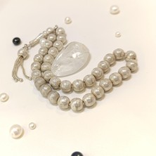 Altın Ofisi Yuvarlak 925 Ayar Gümüş Tesbih Hd Videolu