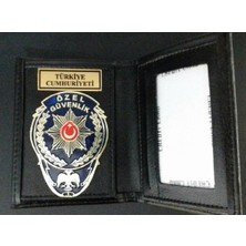Aldatmaz Özel Güvenlik Rozetli Cüzdan Satınal-Sıvıle Satılmaz.