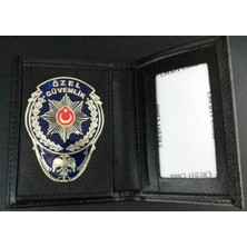 Aldatmaz Özel Güvenlik Rozetli Cüzdan Satınal-Sıvıle Satılmaz.