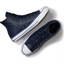 Converse Lacivert Erkek Deri Lifestyle Ayakkabı A08584C.401-CHUCK Taylor All Star H