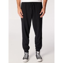 Converse Siyah Erkek Lastikli Bel Regular Fit Eşofman Altı Core Chuck Patch Pant Ft Black