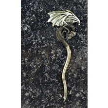 Renjie Shop C Antik Gümüş Tarzı Norse Viking Saç Tokası Irlanda Kelt Ejderha Saç Çubuğu Metal Toka Hayvan Saç Tutucu Viking Ejderha Saç Çubukları Norse Ejderha Toka Saç Tokası (Yurt Dışından)