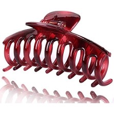 Renjie Shop C Mor Tarzı Kadın Kızlar Için Büyük Kristal Kare Reçine Selüloit Fransız Tasarım Aksesuarlı Plastik Saç Tokası Muz Klipsi - Türkiye E-Ticaret Başlığı (Yurt Dışından)