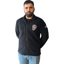 Selçuklu Plus 3 Cepli Özel Güvenlik Arma ve Baskılı Kışlık Polar