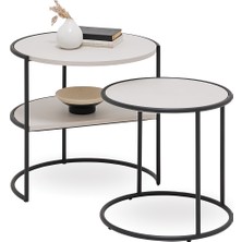 Enza Home Rita 2'li Zigon Sehpa