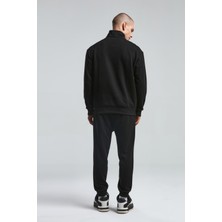 Benmanaj Erkek Siyah Sweatshirt