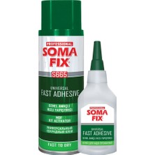 Somafıx Büyük Boy Mdf Kit Hızlı Yapıştırıcı 400 Ml + 100 Gr