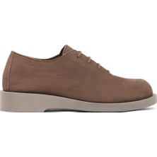 Bueno Shoes Kahverengi Nubuk Kadın Klasik Ayakkabı 01WD2203 01WD2203