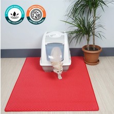 Special Matt (100X110 Cm) Kedi Tuvalet Önü Paspası Kedi Kumu Paspası Kedi Matı