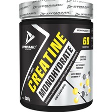 Dynamic Nutrition Creatine Powder - 300 G - Aromasız - 60 Servis - %100 Saf Kreatin Monohidrat Creatine Monohydrate