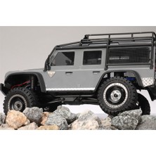 Praise6 Metal Çelik Yan Çizilmez Plaka Trim Dekoratif Levha Traxxas TRX4M Defender 1/18 Rc Araba Yükseltme Parçaları, 2 (Yurt Dışından)