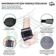 BGM Epikondilit Bandajı Gri Ortopedik Dirseklik Yüksek Kalite Dirseklik Tenisçi Golfçü Dirsekliği