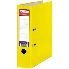Tigra Geniş Sarı Büro Klasörü 25 Adet (1 Koli)