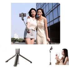 Earldom ZP25 Ayarlanabilir Açılı Bluetoothlu Tripodlu Mini Selfie Çubuğu