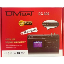 Divisat DC-300 Tek Kanal Qam Dvb-C Encoder Modülatör