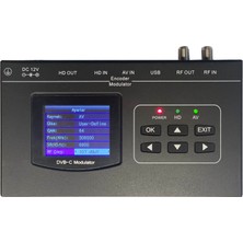 Divisat DC-300 Tek Kanal Qam Dvb-C Encoder Modülatör