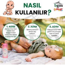 star baby Bebek Pudrası 100GR Serpme Pembe ve Mavi Nem Önleyici Yumuşatıcı Veferahlatıcı Pudra