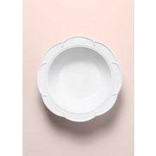 The Mia Grande Salata Kasesi Beyaz 31X9 cm GRD0015