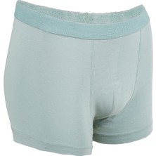 Mavi Pamuklu Boxer
