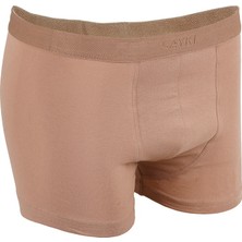 Hatemoğlu Bej Pamuklu Boxer