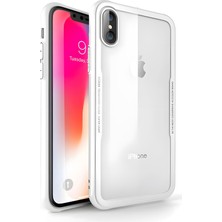 Cepustik Telefon Aksesuarları iPhone x / Iphone Xs Kılıf Kenarları Silikon Arka Kısım Temperli Cam Craft Kılıf