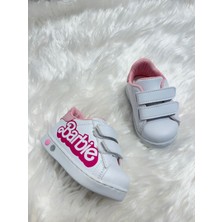 Best Shoes Bebek Pembe Renkli Barbie Ilk Adım Ayakkbısı