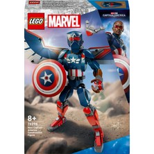 Lego® Marvel Yeni Kaptan Amerika Yapım Figürü 76296 - 8 Yaş ve Üzeri Süper Kahraman Seven Çocuklar Için Koleksiyonluk Yaratıcı Oyuncak Yapım Seti (359 Parça)
