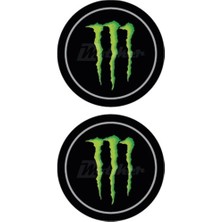 Monster Damla Logo Sticker