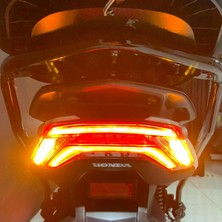 Motiker Honda PCX 2023 Arka Stop Şeffaf Koruma  Kaplama Etiket Modeli