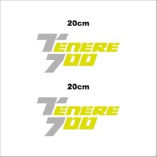 Yamaha Tenere 700 Neon Sarı Gri 20 cm