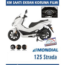 Mondial Strada 125 Serisi Motosiklet Ekran Km Koruyucu
