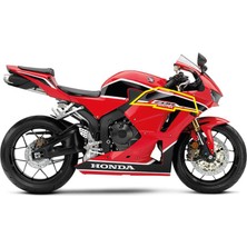 Honda CBR600RR 2017 Sol Grenaj  sticker Etiket Model