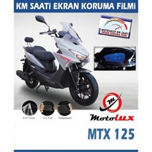 Motolux Mtx 125 Serisi Motosiklet Ekran Km Koruyucu