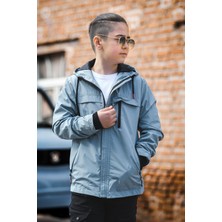 Pina Kids Erkek Çocuk Kapüşonlu Içi Astarlı Cepli Mevsimlik Mont