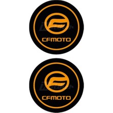 Cfmoto Turuncu Koruma Takozu Damla Sticker